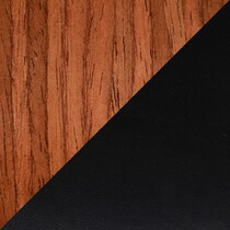 black brown swatch  