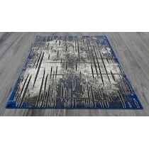 black gray area rug  x    