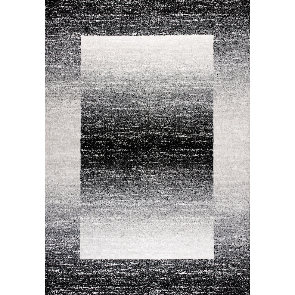 black gray area rug  x    