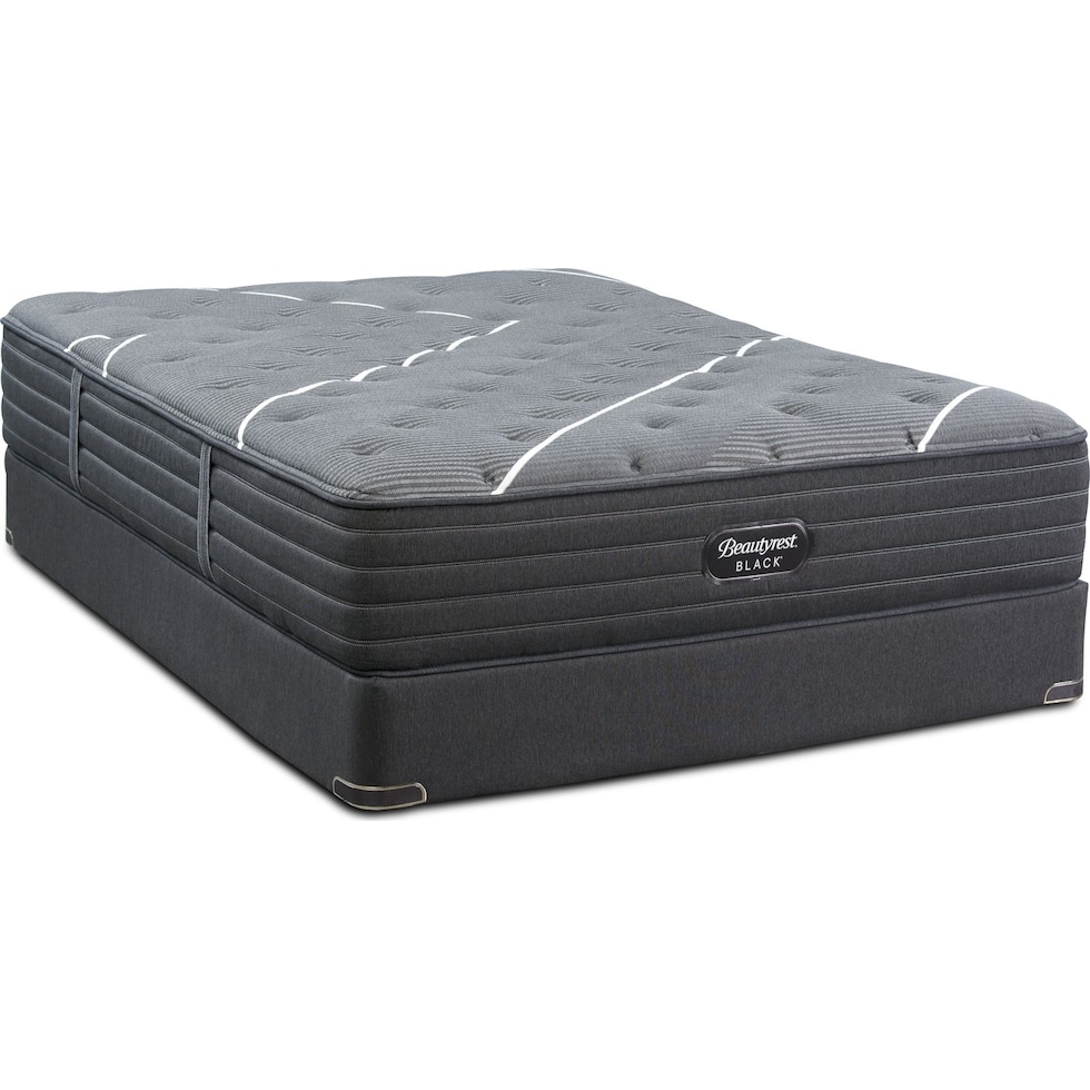 black queen mattress low profile foundation set   