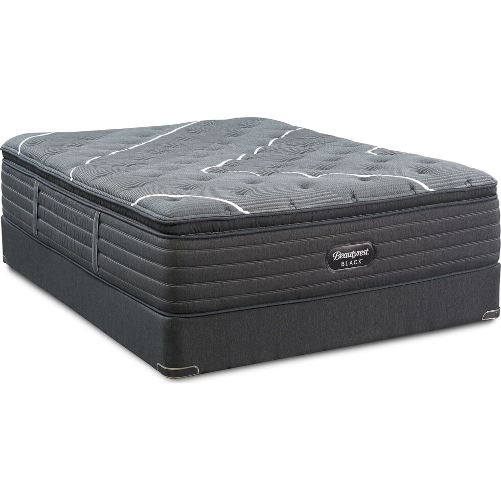 black queen mattress low profile foundation set   