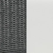 Shorefront Outdoor Lounge Chair - Black/White
