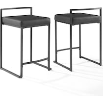 blair black counter height stool   