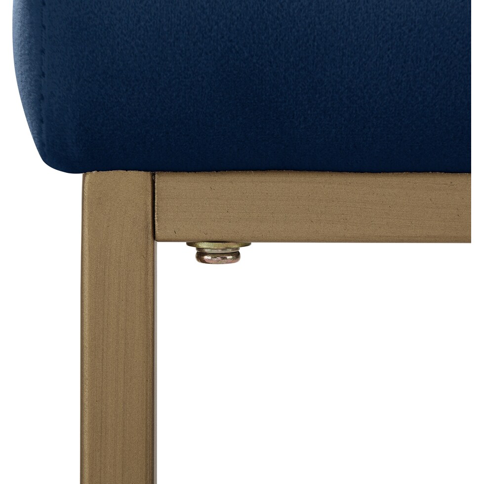blair navy gold counter height stool   