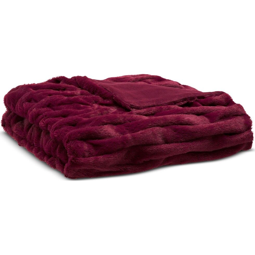 blaire red blanket   