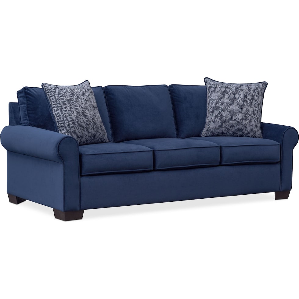 blake blue sofa   