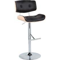blakely black bar stool   