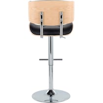 blakely black bar stool   