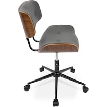 blakely gray office chair   