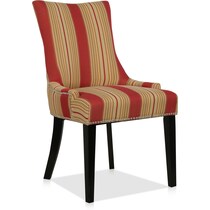 blakely red dining chair   