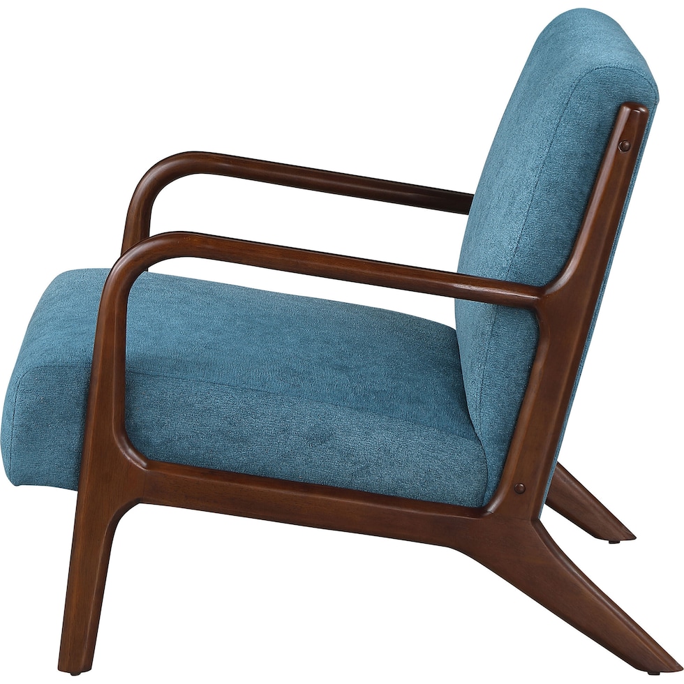 blanchett blue accent chair   