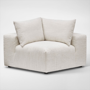 Bliss Corner Chair - Ivory