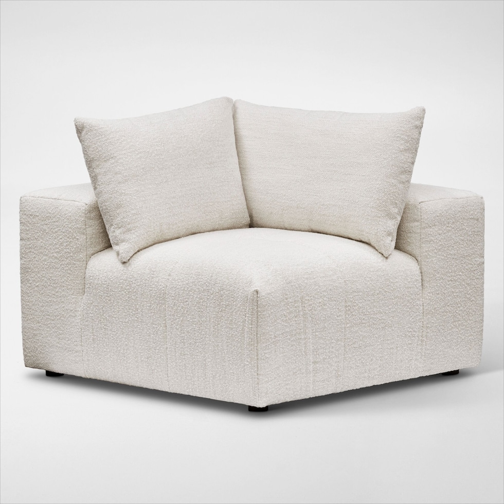 bliss white corner chair web   