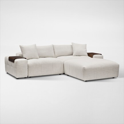 Plush 6-Piece Pit Sectional