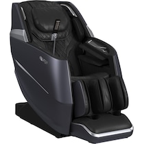 blissful black massage chair   