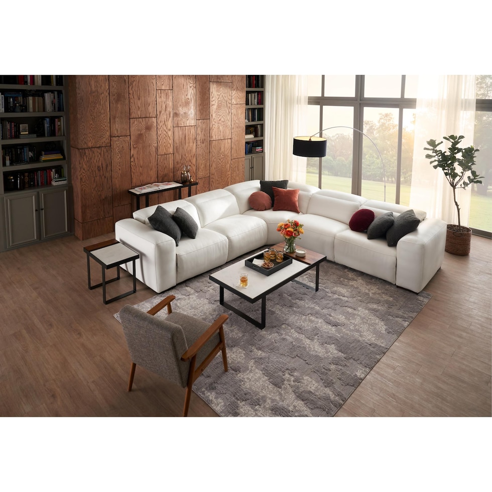 blocks black console table   