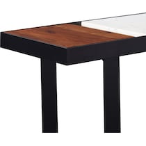blocks black end table   