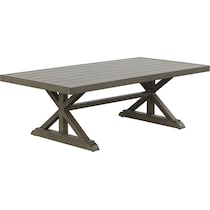 bloomington dark brown outdoor coffee table   