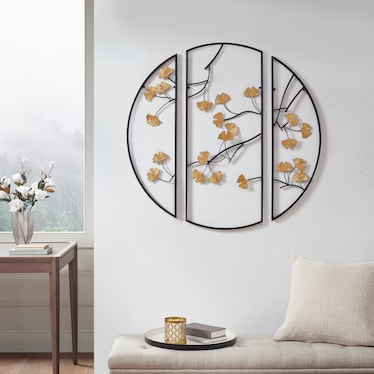 Blossom 3-Piece 35'' x 15'' Wall Art Set