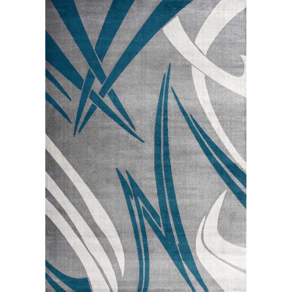 blue gray area rug  x    