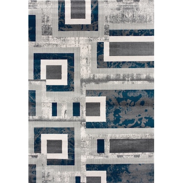 Dietes Rug - Blue/Gray