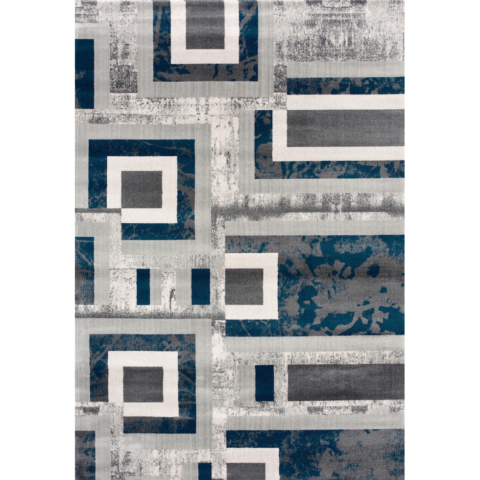 blue gray area rug  x    