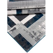 blue gray area rug  x    
