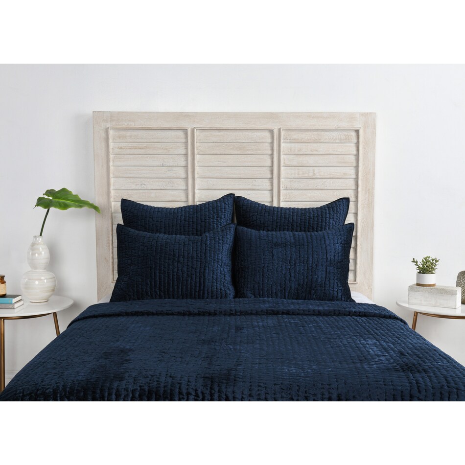blue queen bedding set   