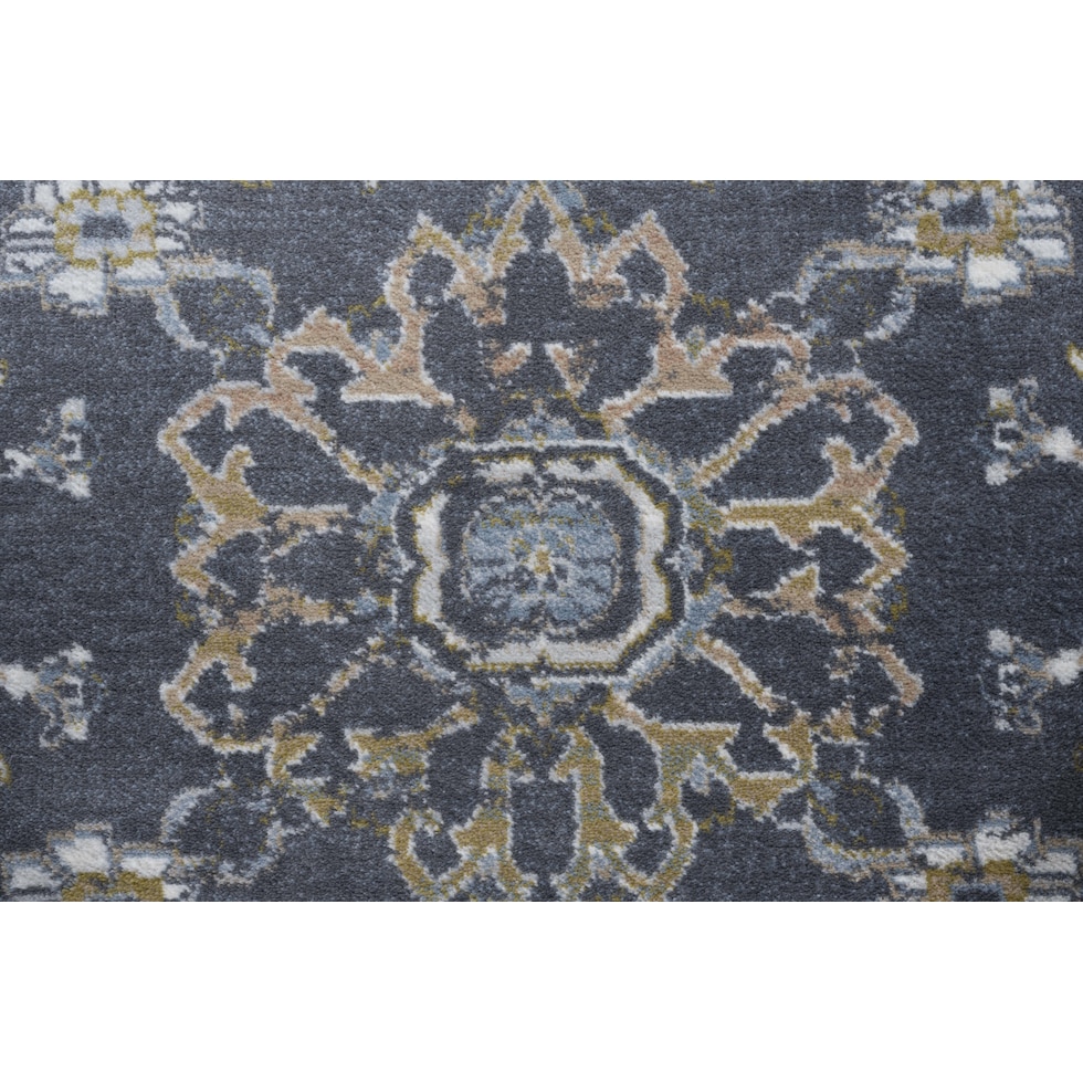 blue rug   