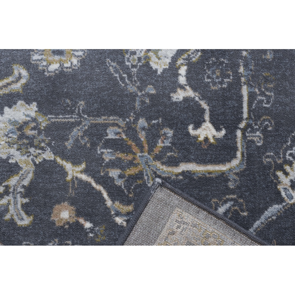 blue rug   