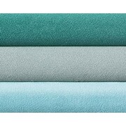 Kaia Round Velvet Wall Mirror - Aqua