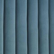 Michel Twin Upholstered Platform Bed - Blue