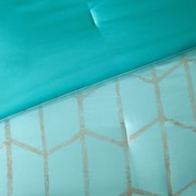 Raina Full/Queen Comforter Set - Blue