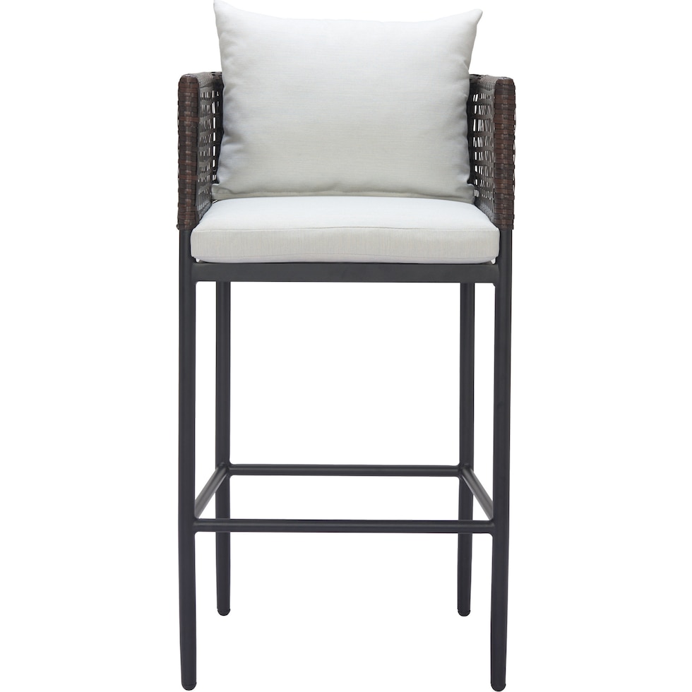 bluffton gray outdoor bar stools   