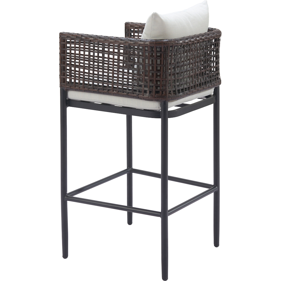 bluffton gray outdoor bar stools   