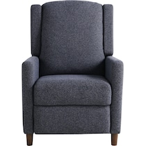 blumen blue recliner   