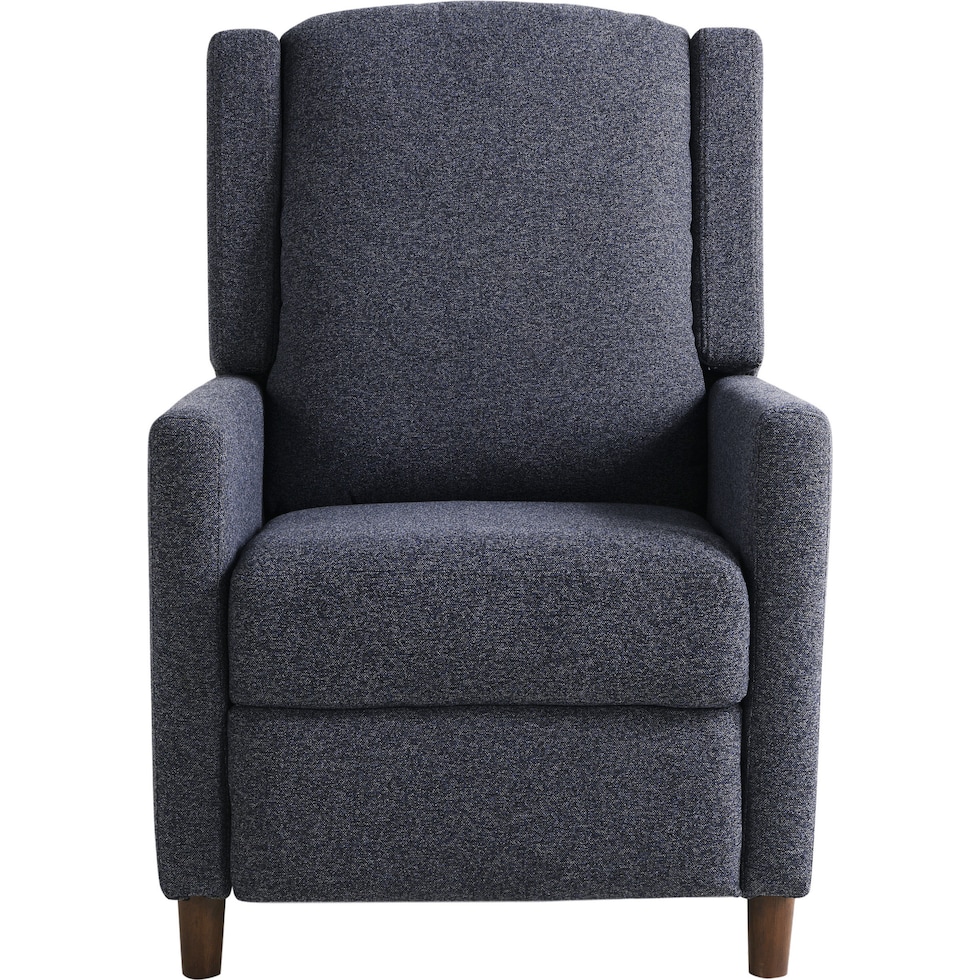 blumen blue recliner   