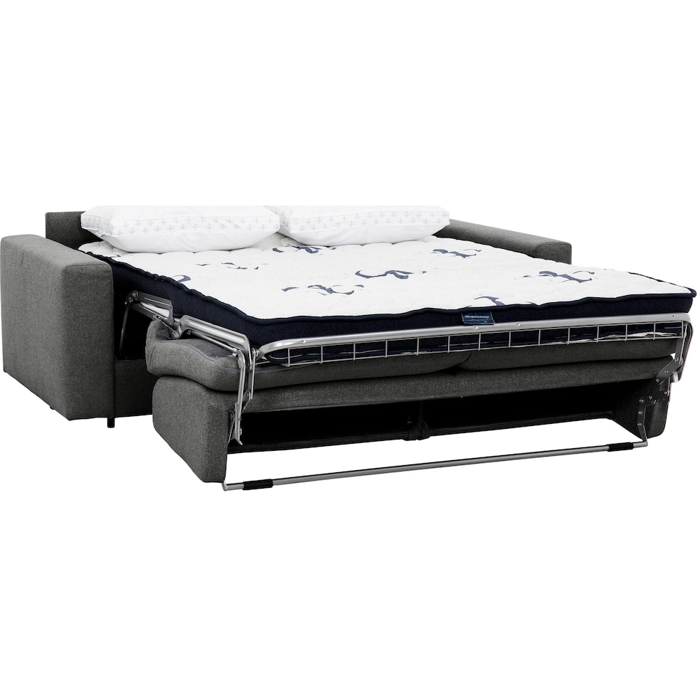bo gray full sleeper sofa   