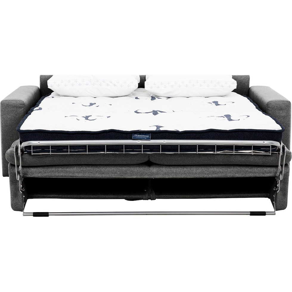 bo gray full sleeper sofa   