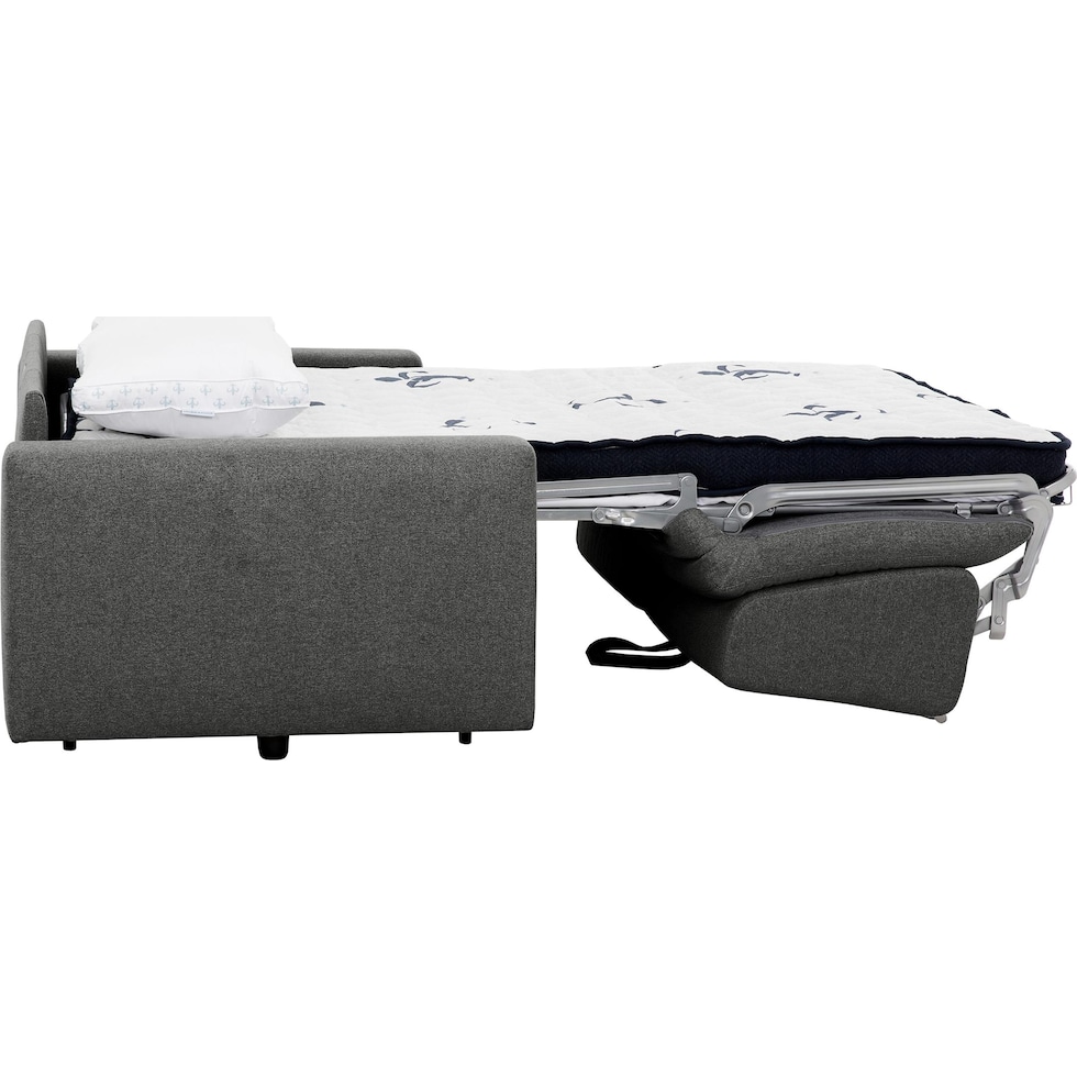 bo gray full sleeper sofa   