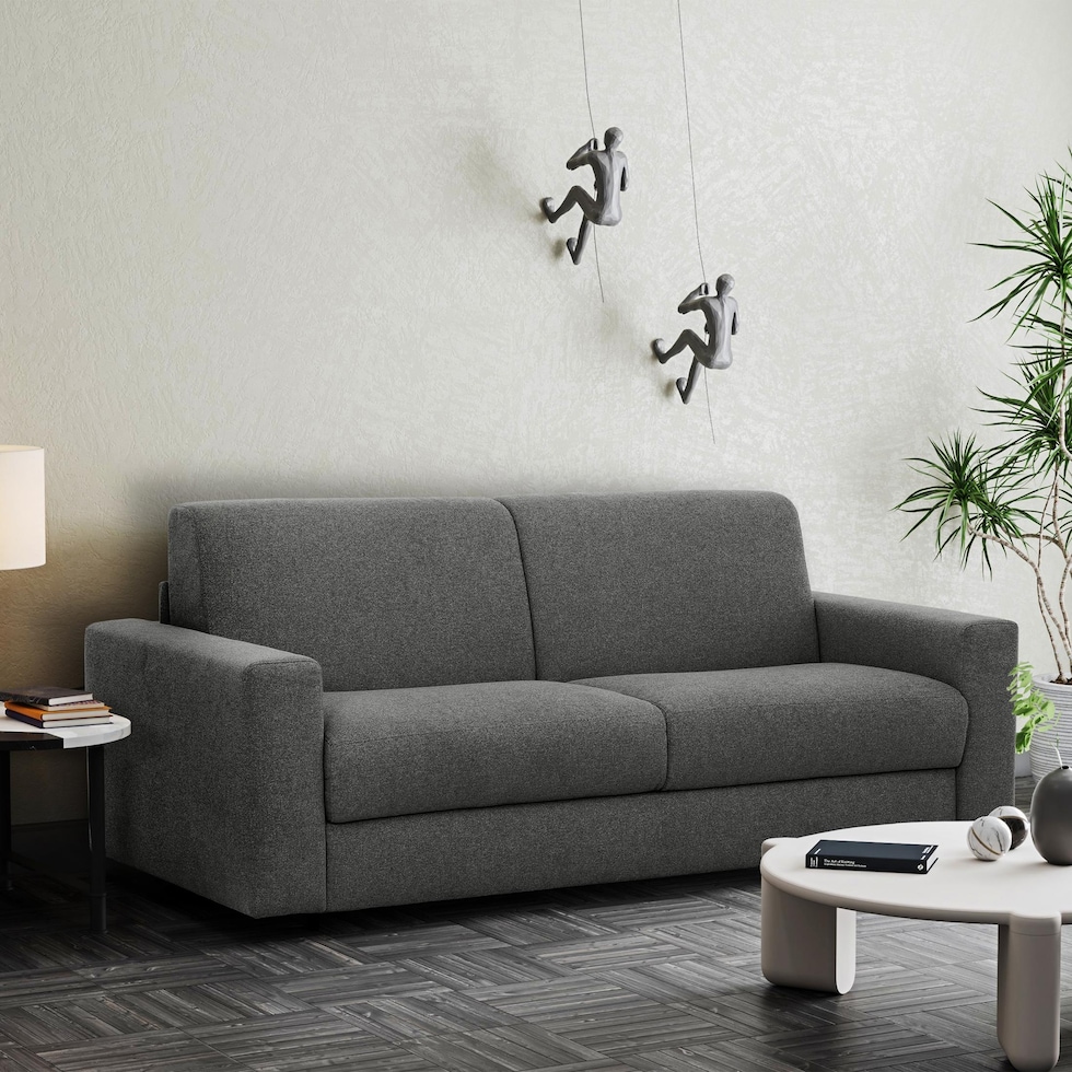 bo gray full sleeper sofa   