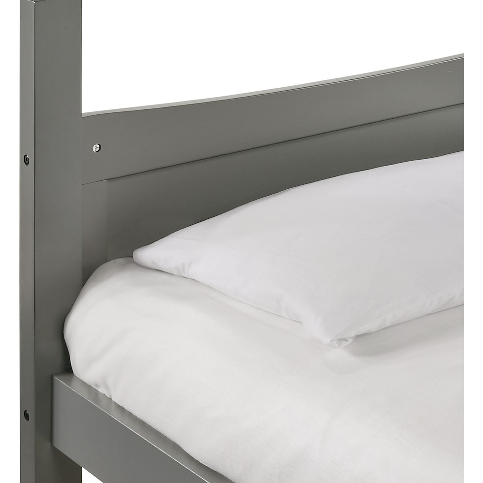 bobby gray twin over full bunk bed   