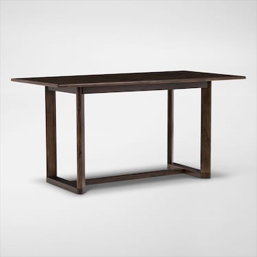 Boca Counter-Height Dining Table and 4 Stools - Boca Brown