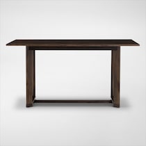 boca dining dark brown  pc counter height dining room   