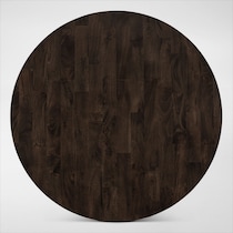 boca dining dark brown  pc dining room   