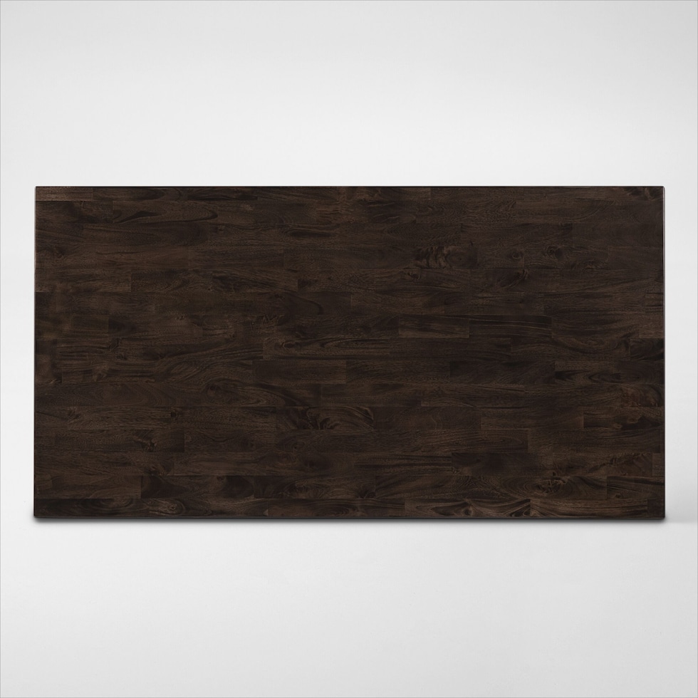 boca dining dark brown dining table   