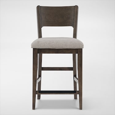 Boca Counter-Height Stool - Boca Brown