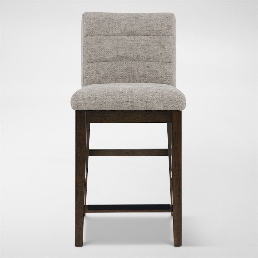 boca dining dark brown stool   