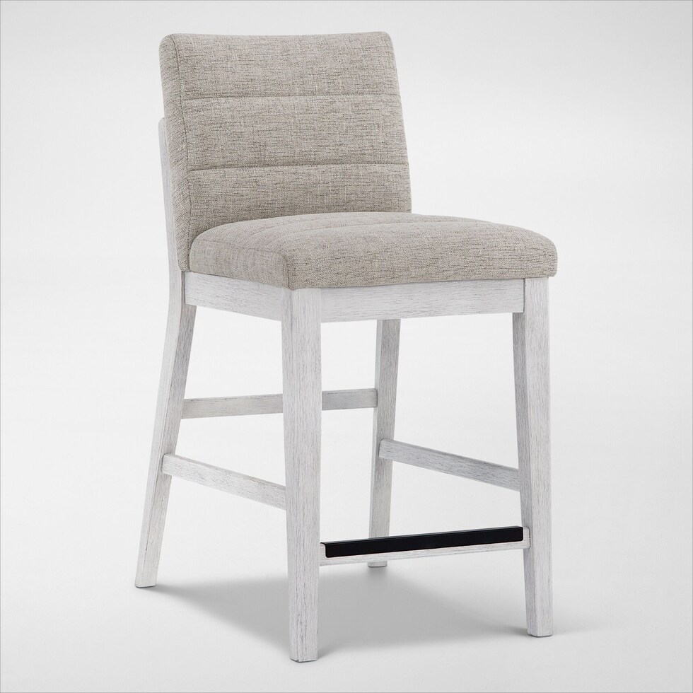 boca dining white  pc counter height dining room   