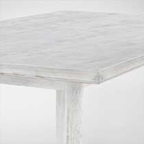 boca dining white  pc counter height dining room   